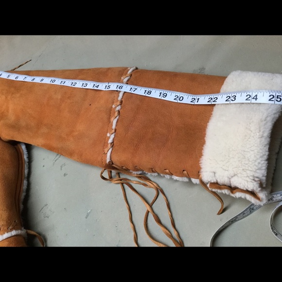 Shearling Lambskin Handmade Jacket - Picture 6 of 8